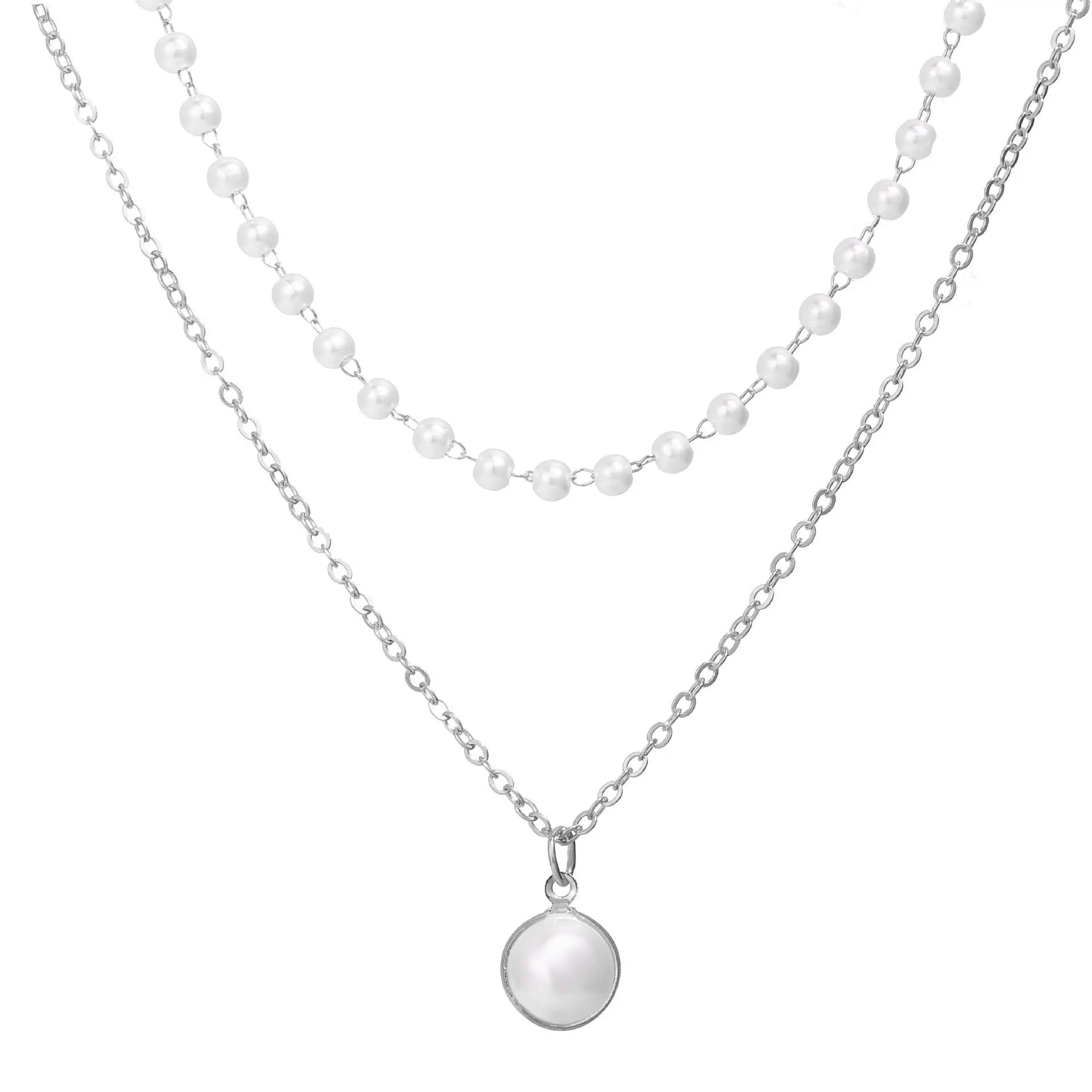 Empress Dowager Necklace with Geometric Crown & Diamond Clavicle - Image 8