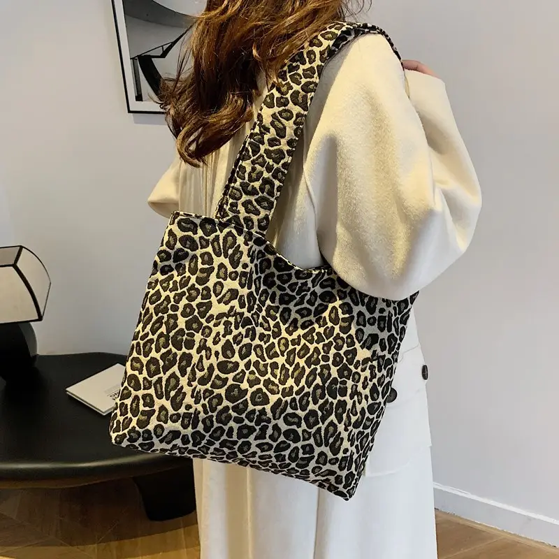Leopard Print Shoulder Bag 2024 Winter Autumn - Image 4