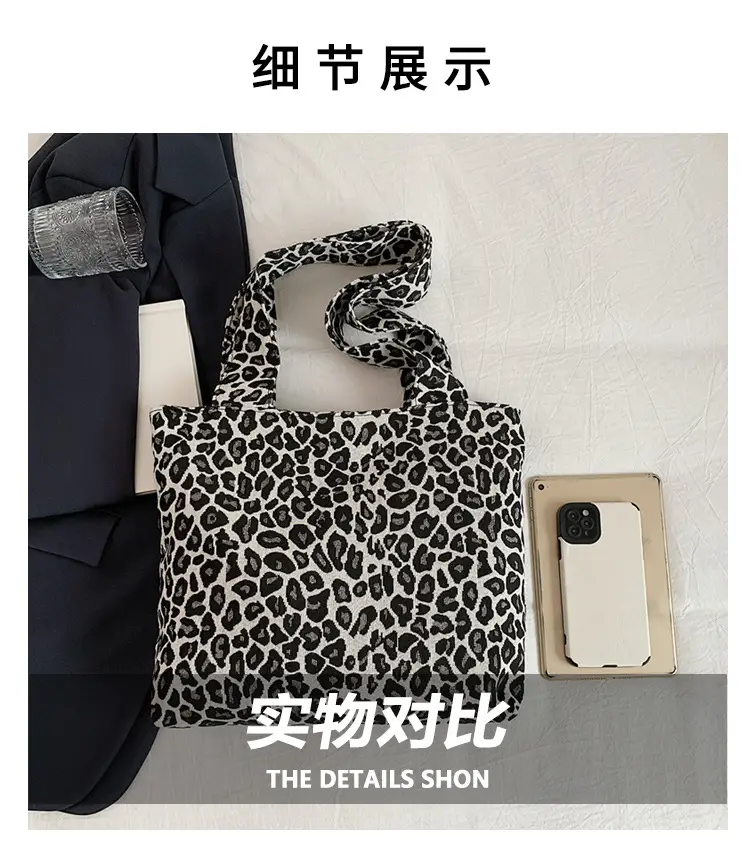 Leopard Print Shoulder Bag 2024 Winter Autumn — feature 11