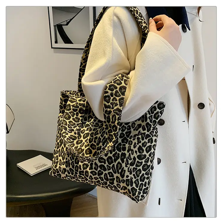 Leopard Print Shoulder Bag 2024 Winter Autumn — feature 15
