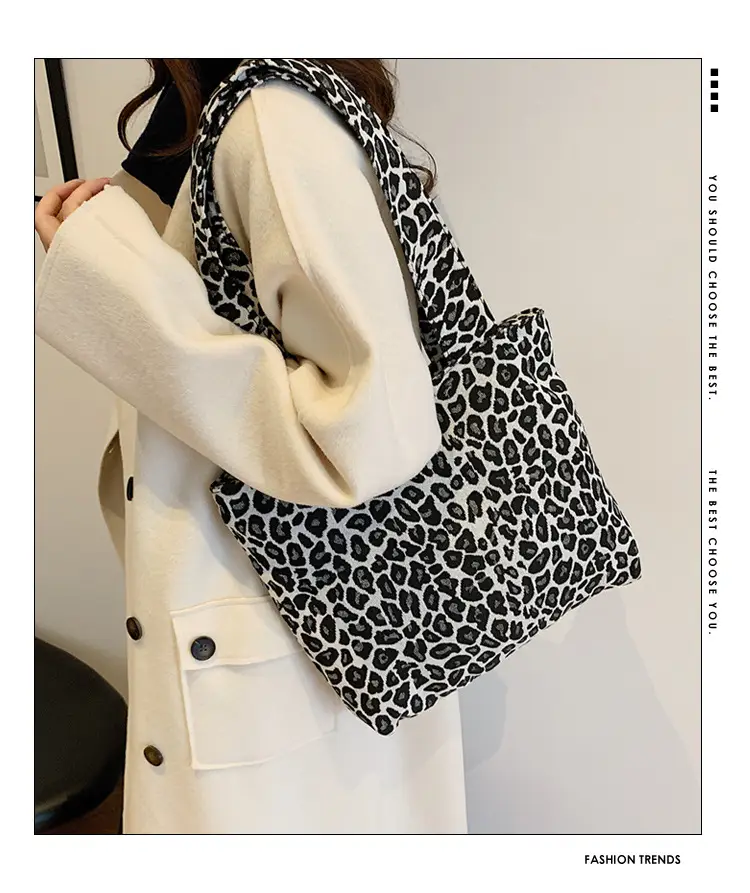 Leopard Print Shoulder Bag 2024 Winter Autumn — feature 2