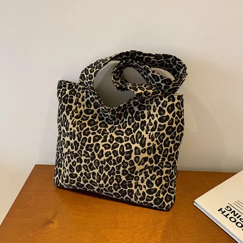 Leopard Print Shoulder Bag 2024 Winter Autumn - Image 2