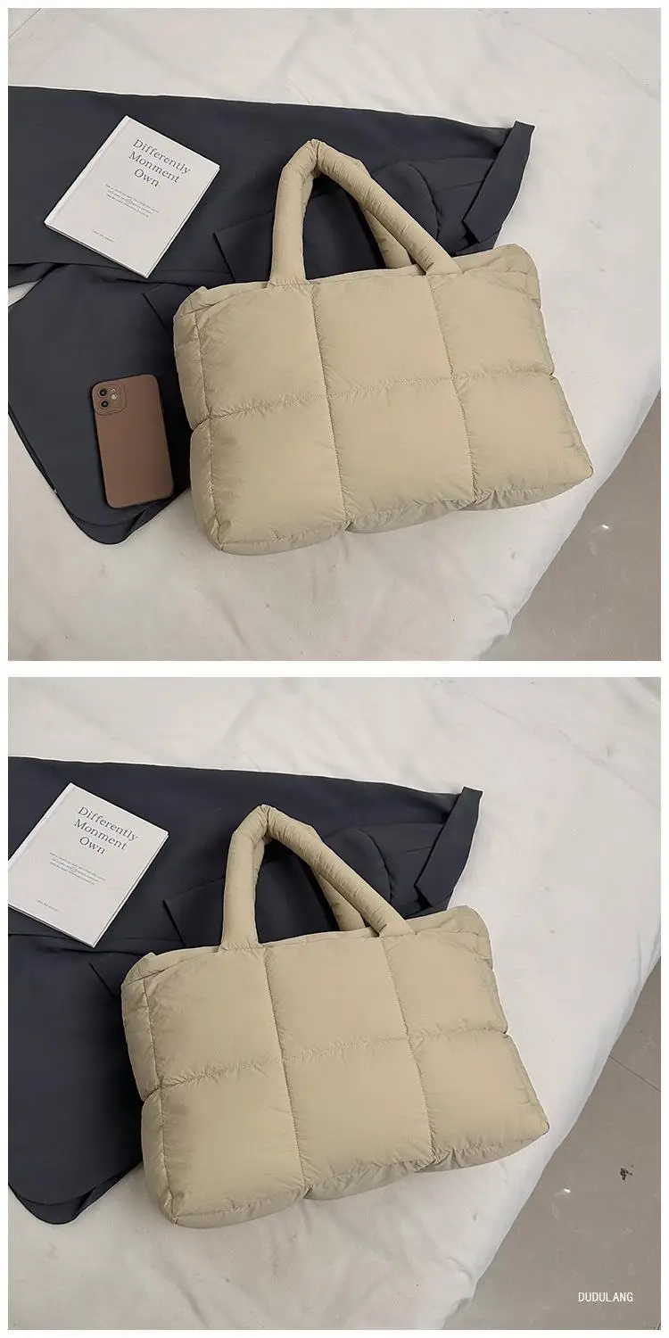 Women Cross-Border Padded Shoulder Bag Grey 2026 — feature 50