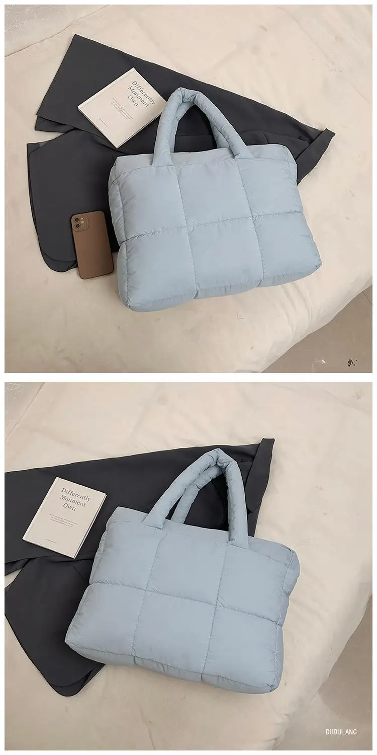 Women Cross-Border Padded Shoulder Bag Grey 2026 — feature 62