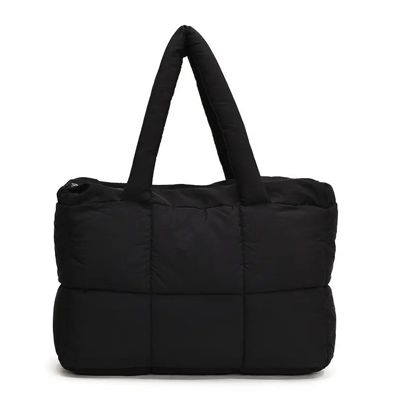 Women Cross-Border Padded Shoulder Bag Grey 2026 - Image 4