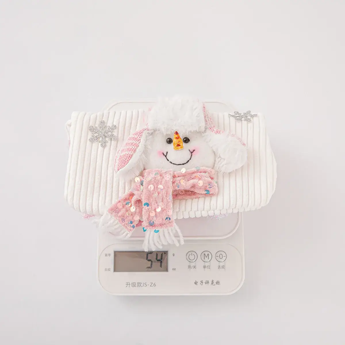Pink Plush Christmas Gift Bag for Kids & Adults - Image 19