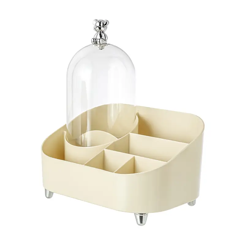Large Capacity Makeup & Cosmetics Storage Box with Lid - Image 11