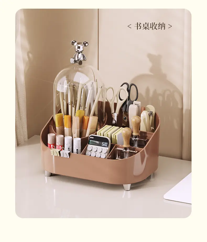 Large Capacity Makeup & Cosmetics Storage Box with Lid β feature 12