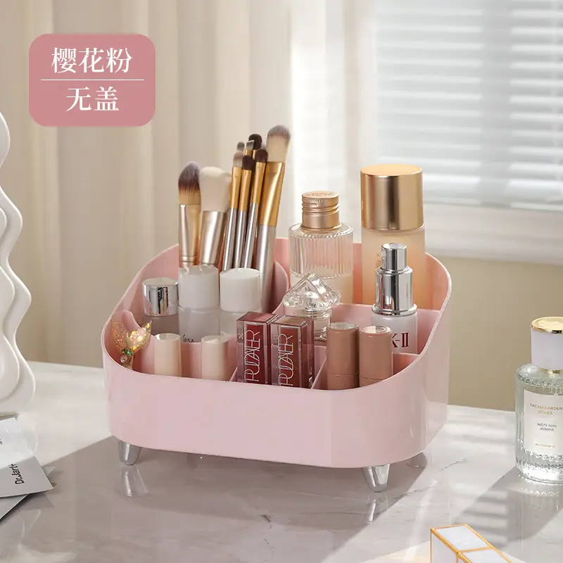 Large Capacity Makeup & Cosmetics Storage Box with Lid - Image 5