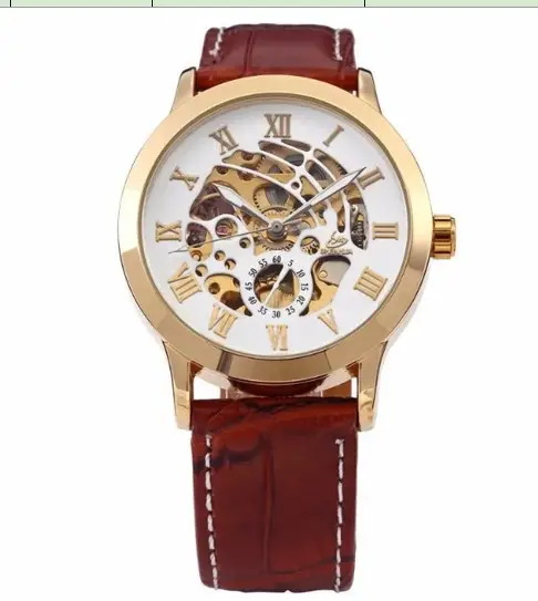 Foreign trade hot sale SHENHUA shenhua mechanical watch men's fashion hollow retro watch automatic machinery - Image 5