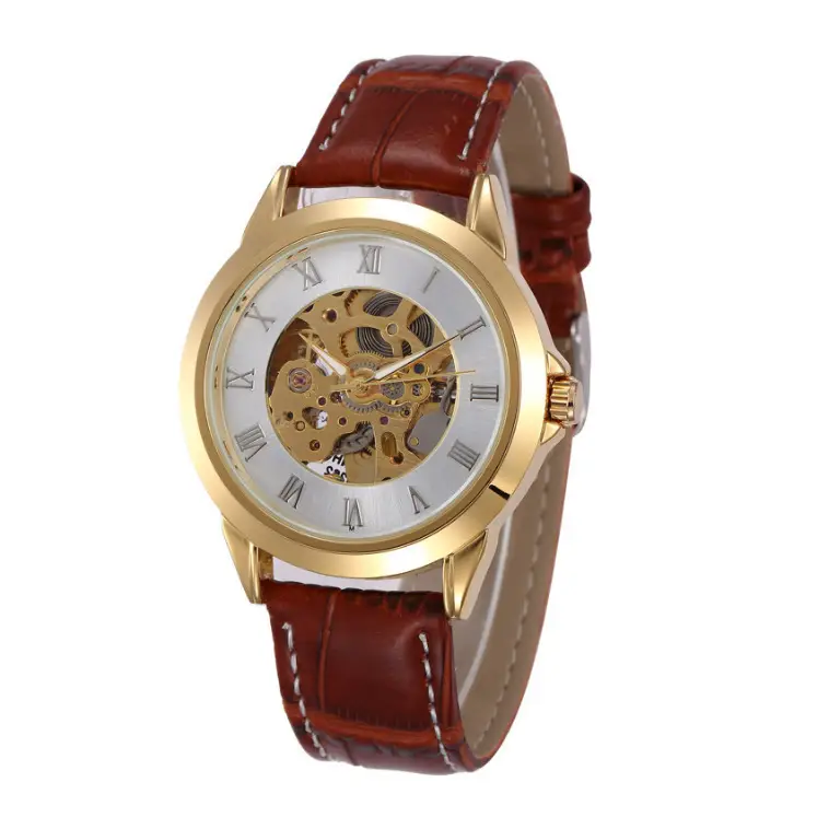 Foreign trade hot sale SHENHUA shenhua mechanical watch men's fashion hollow retro watch automatic machinery - Image 7