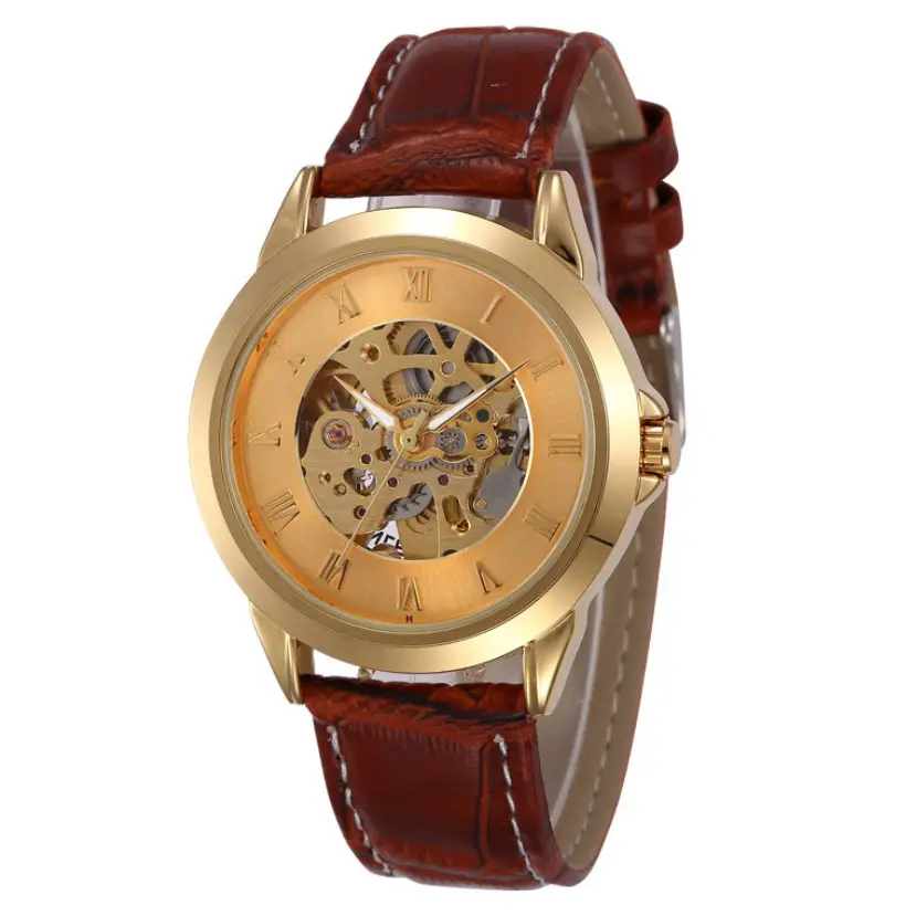 Foreign trade hot sale SHENHUA shenhua mechanical watch men's fashion hollow retro watch automatic machinery - Image 8