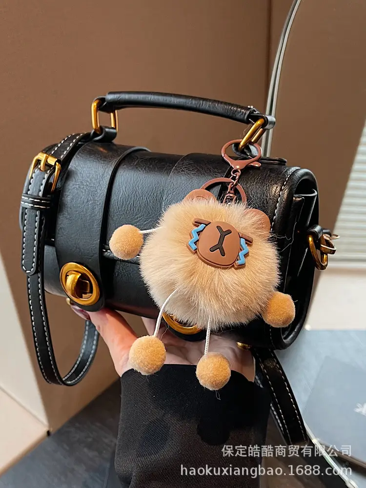 Brown Leather Shoulder Crossbody Bag for Women 2024 - Image 3