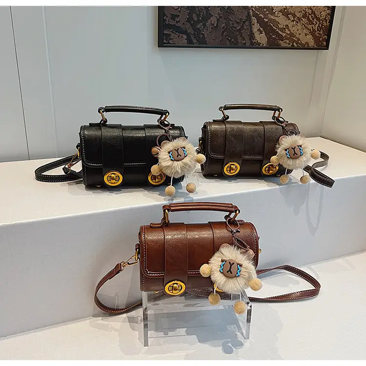 Brown Leather Shoulder Crossbody Bag for Women 2024 — feature 13