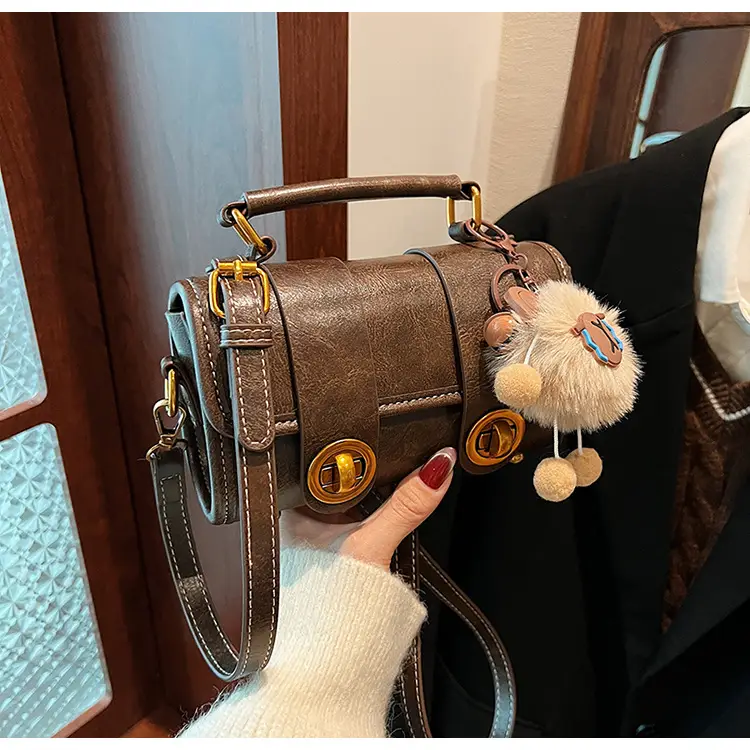 Brown Leather Shoulder Crossbody Bag for Women 2024 — feature 19