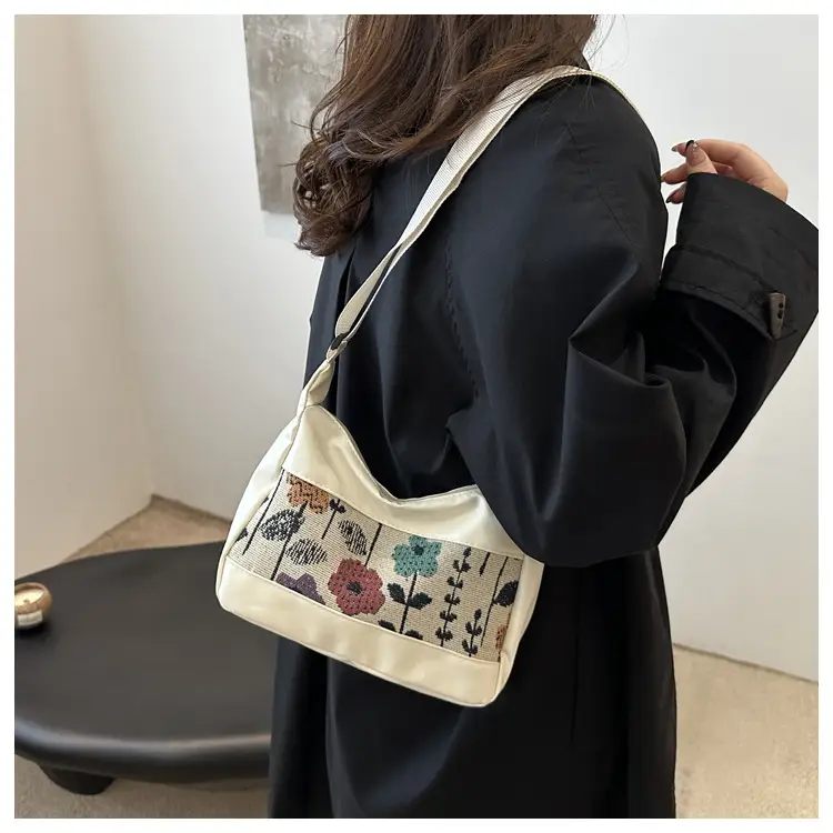 Korean Floral Embroidered Shoulder Bag for Women — feature 18