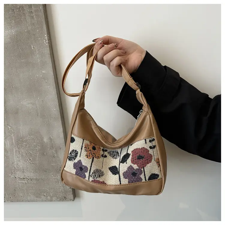 Korean Floral Embroidered Shoulder Bag for Women — feature 22