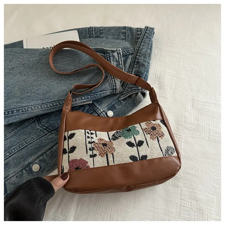 Korean Floral Embroidered Shoulder Bag for Women — feature 23