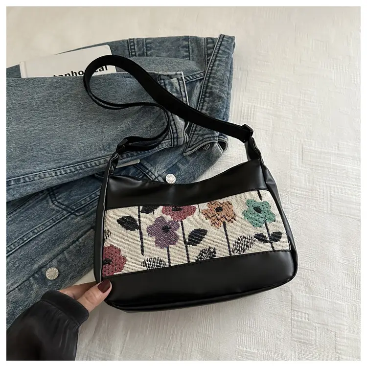 Korean Floral Embroidered Shoulder Bag for Women — feature 24