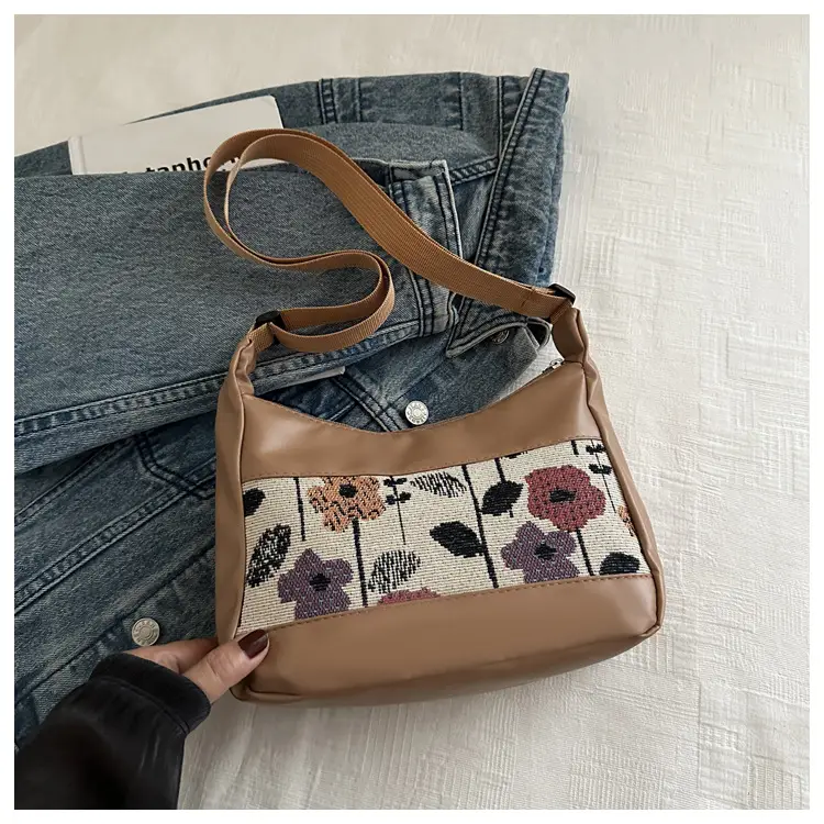 Korean Floral Embroidered Shoulder Bag for Women — feature 25