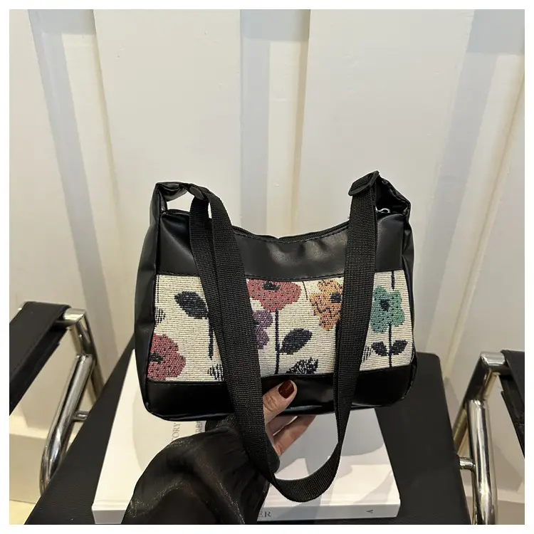 Korean Floral Embroidered Shoulder Bag for Women — feature 27