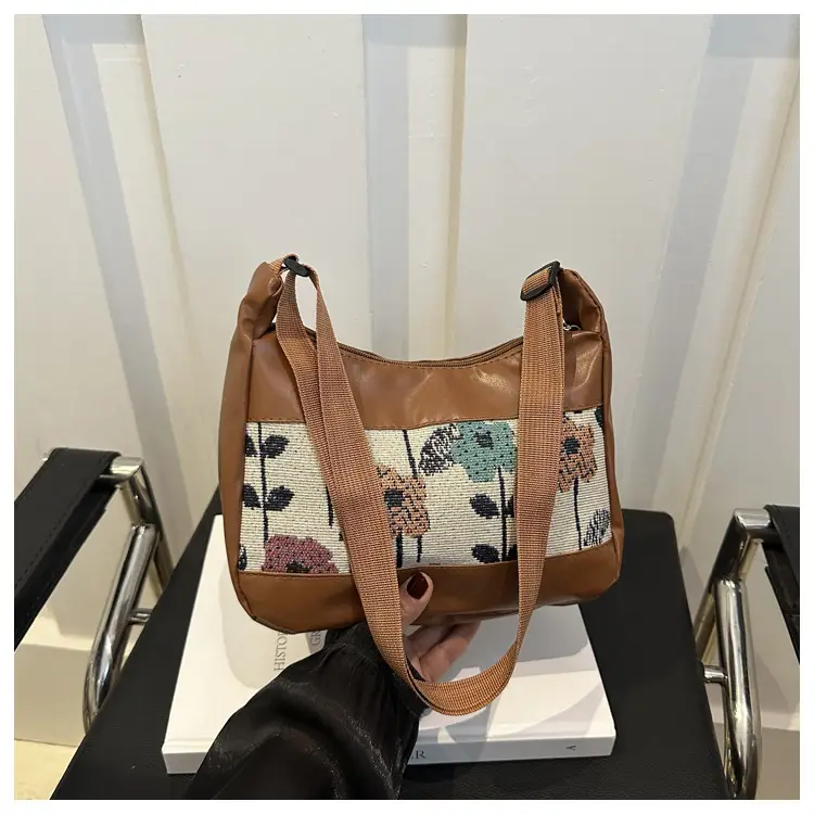 Korean Floral Embroidered Shoulder Bag for Women — feature 30