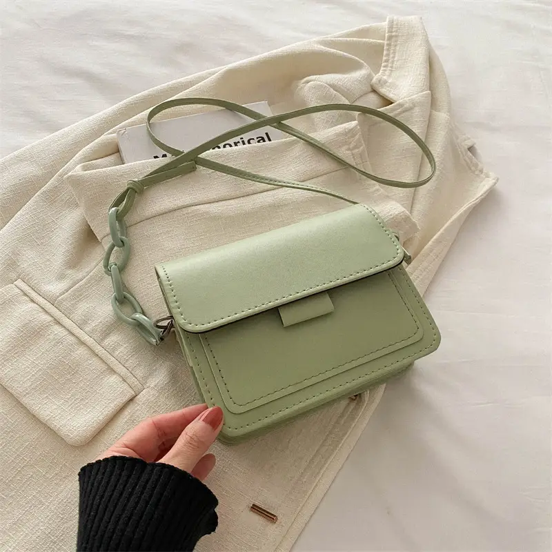 Green Crossbody Phone Bag for Women - Image 4