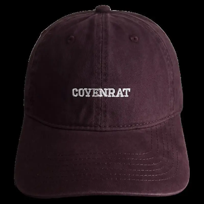 Women Winter Baseball Cap Covertat Embroidered Navy - Image 12