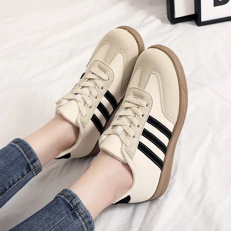 Winter New Cotton Shoes Soft Sole Non-slip Women's Casual Shoes fleece-lined Thickened Warm sneaker Comfortable All-match Cotton Shoes — feature 5