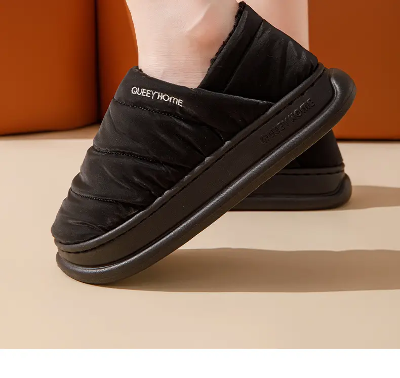 Women Winter Warm Cotton Slippers with Heel 2025 — feature 16