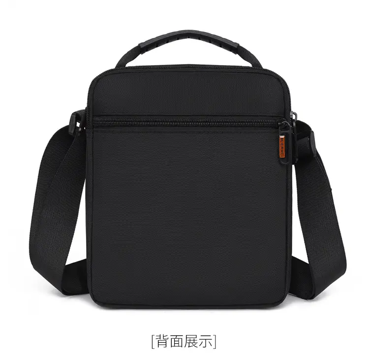 Men's Oxford Cloth Shoulder Bag Navy Blue 2024 — feature 30