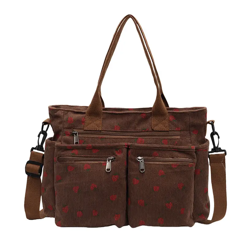 Black Polka Dot Shoulder Bag for Women 2024 - Image 3