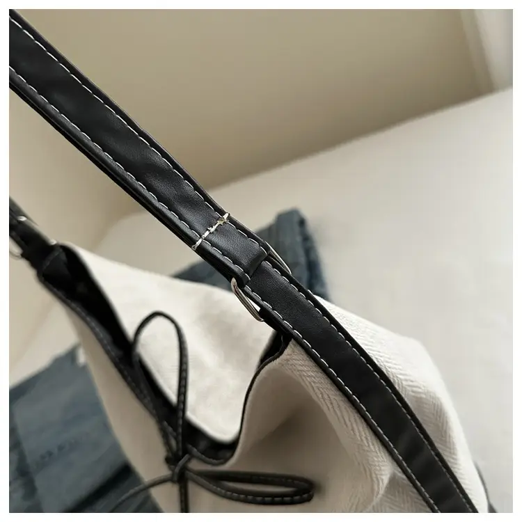 Large Canvas Backpack Women's Shoulder Crossbody Bag — feature 12