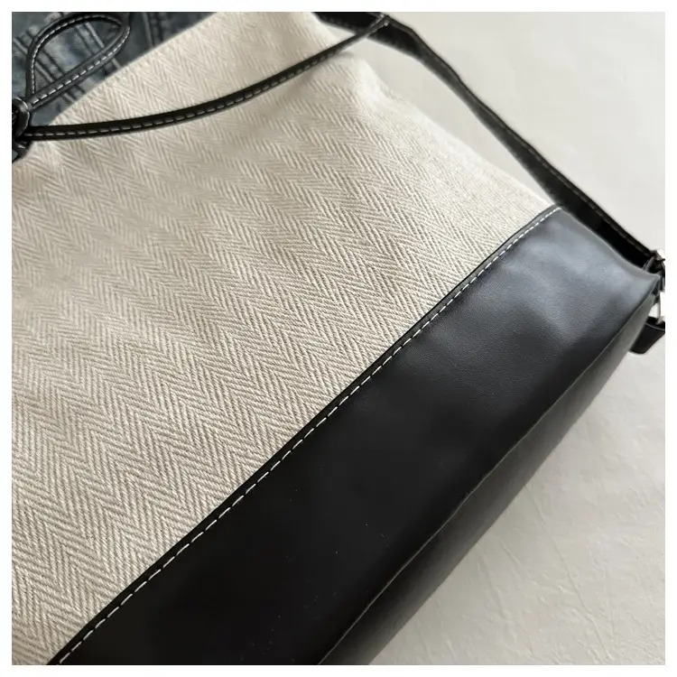 Large Canvas Backpack Women's Shoulder Crossbody Bag — feature 15