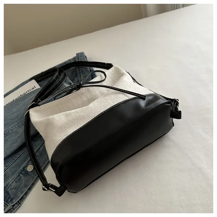 Large Canvas Backpack Women's Shoulder Crossbody Bag — feature 16