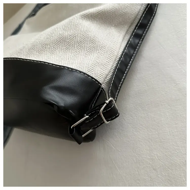 Large Canvas Backpack Women's Shoulder Crossbody Bag — feature 17