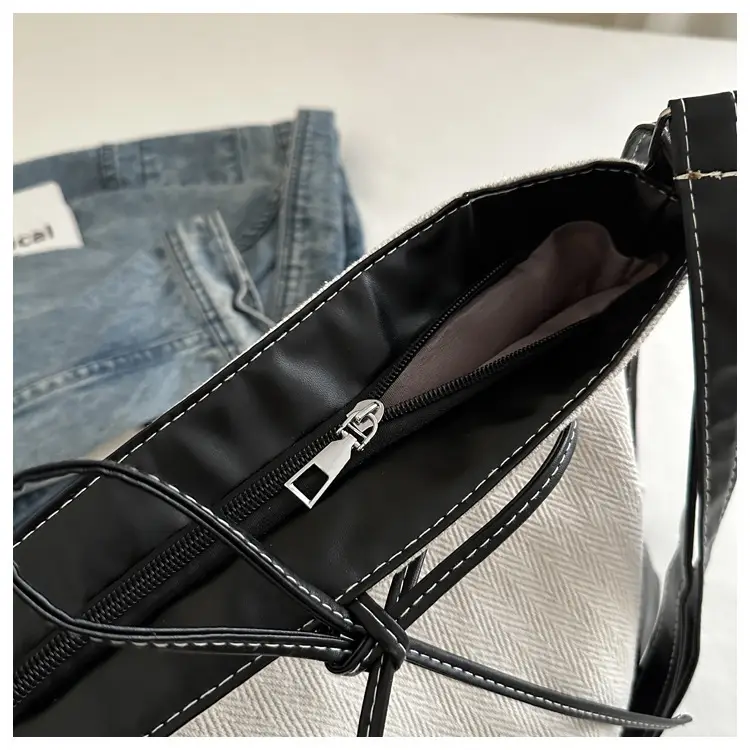 Large Canvas Backpack Women's Shoulder Crossbody Bag — feature 18