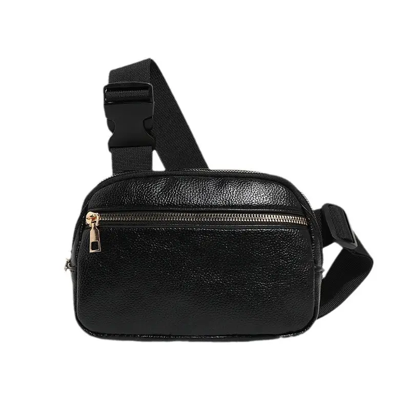 Adjustable Belt Bag for Women Black