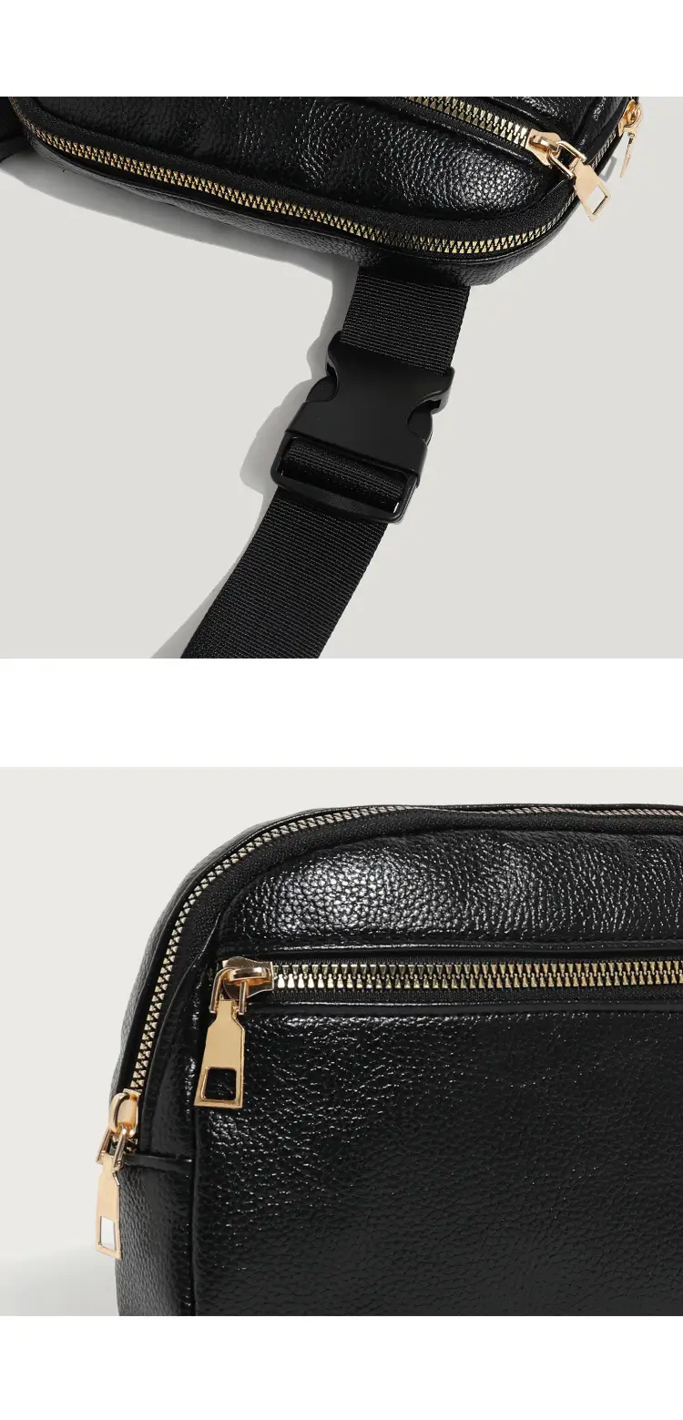 Adjustable Belt Bag for Women Black — feature 14