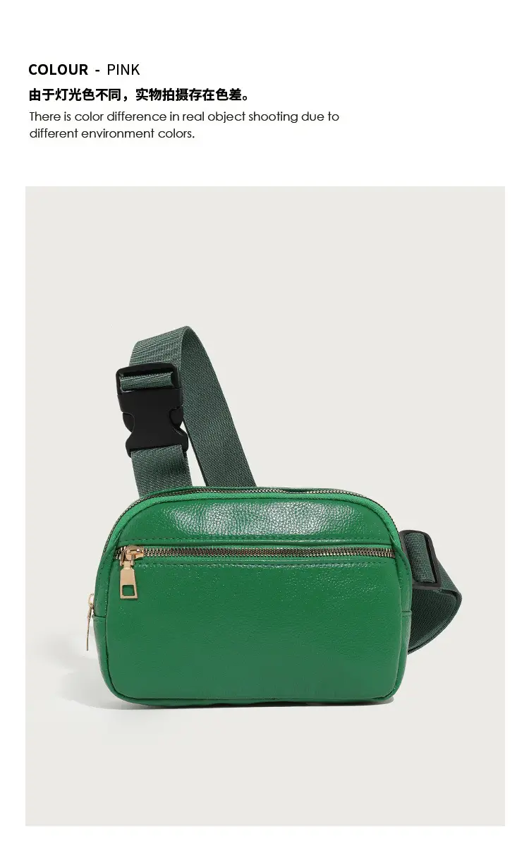 Adjustable Belt Bag for Women Black — feature 15