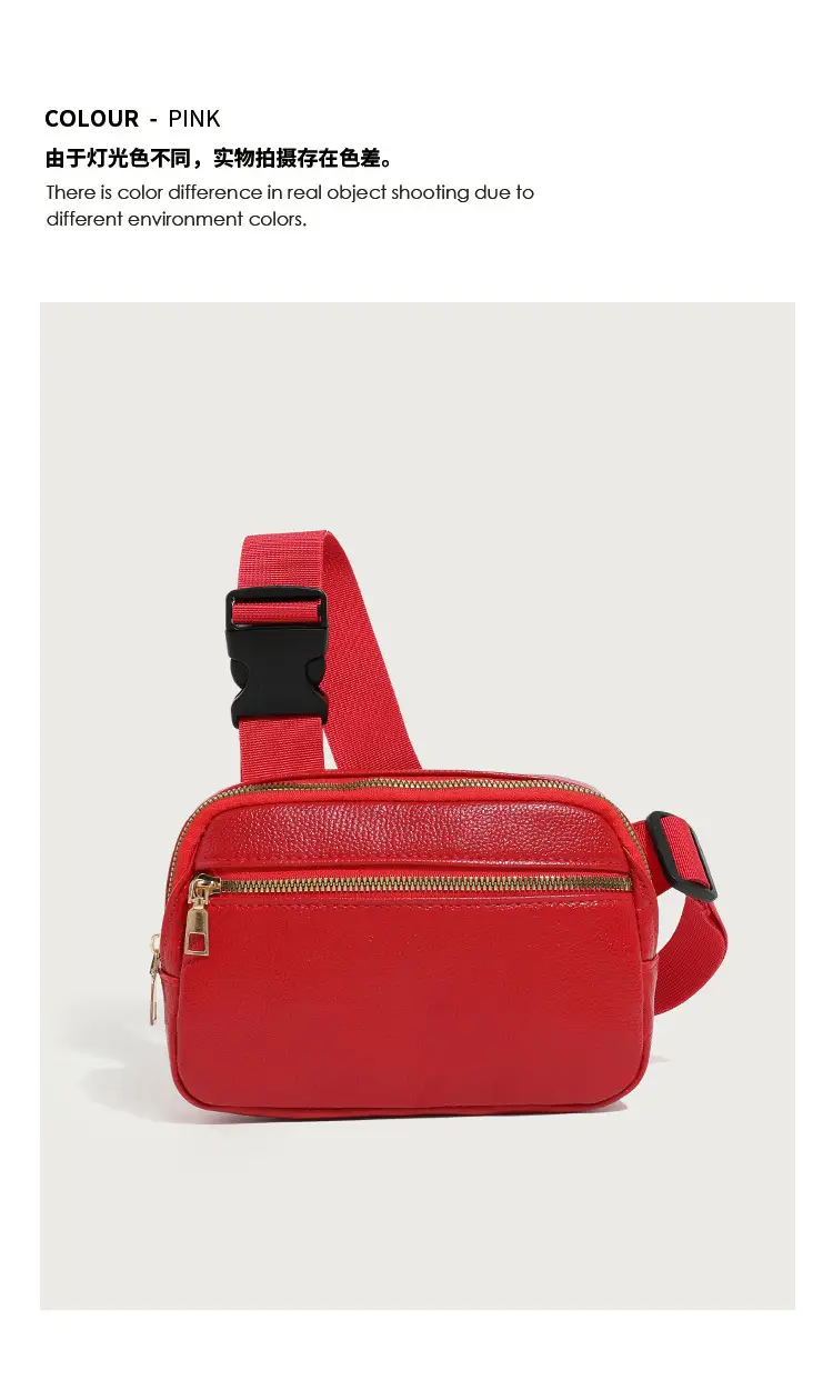 Adjustable Belt Bag for Women Black — feature 18