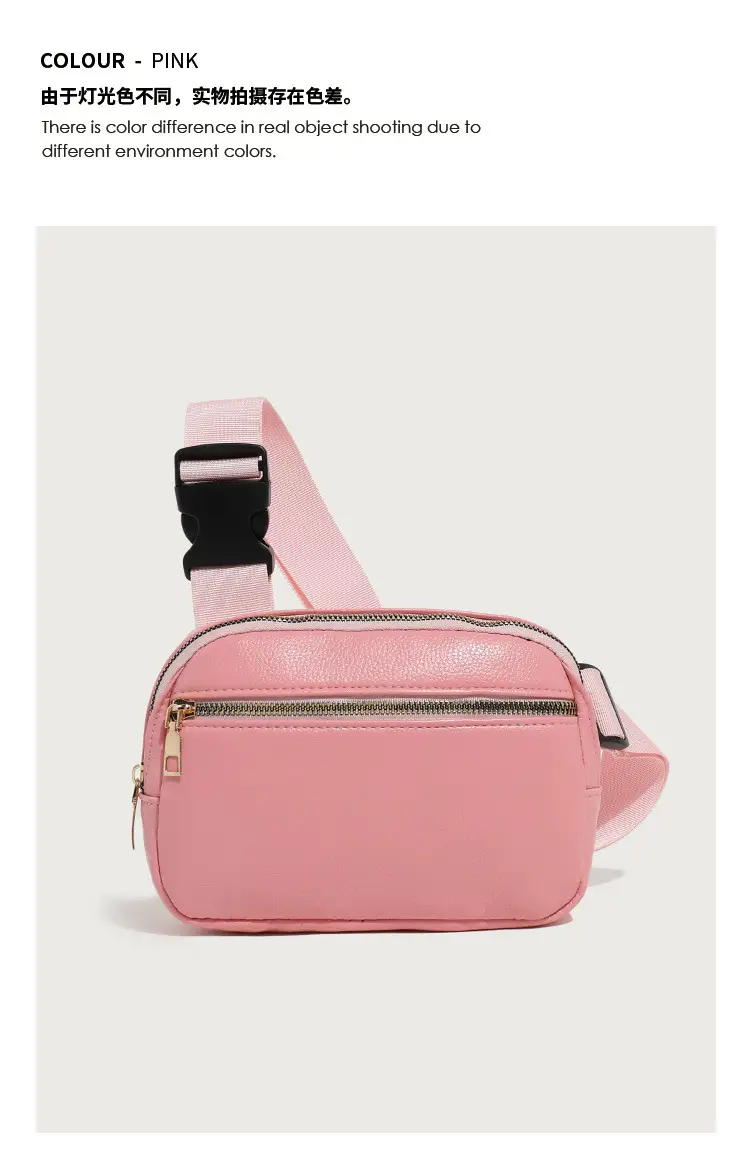 Adjustable Belt Bag for Women Black — feature 19