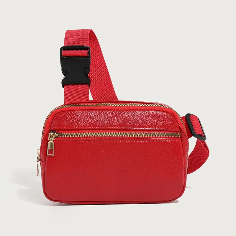 Adjustable Belt Bag for Women Black