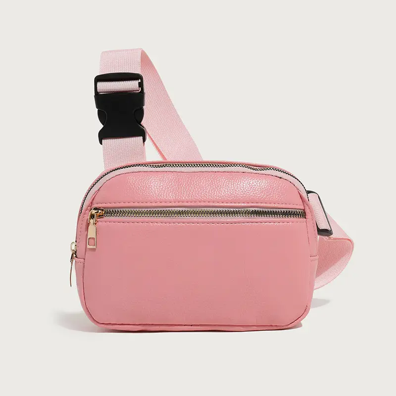 Adjustable Belt Bag for Women Black