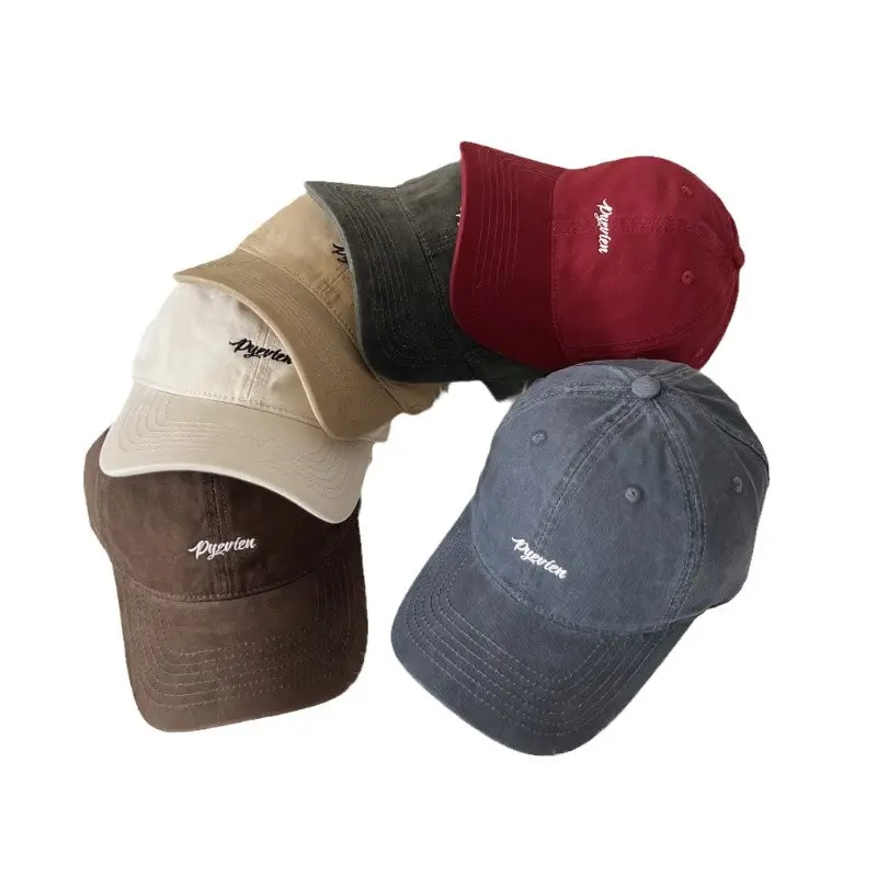 Maroon Embroidered Baseball Cap for Men Women