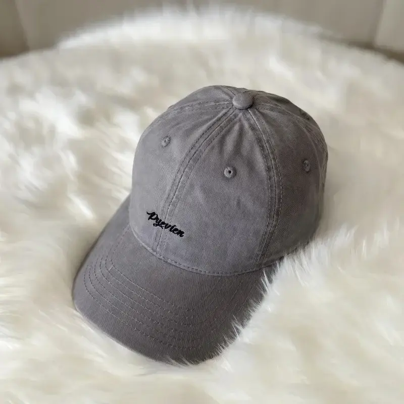 Maroon Embroidered Baseball Cap for Men Women