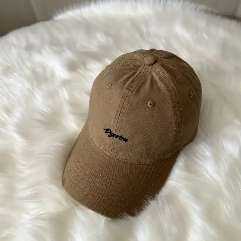Maroon Embroidered Baseball Cap for Men Women