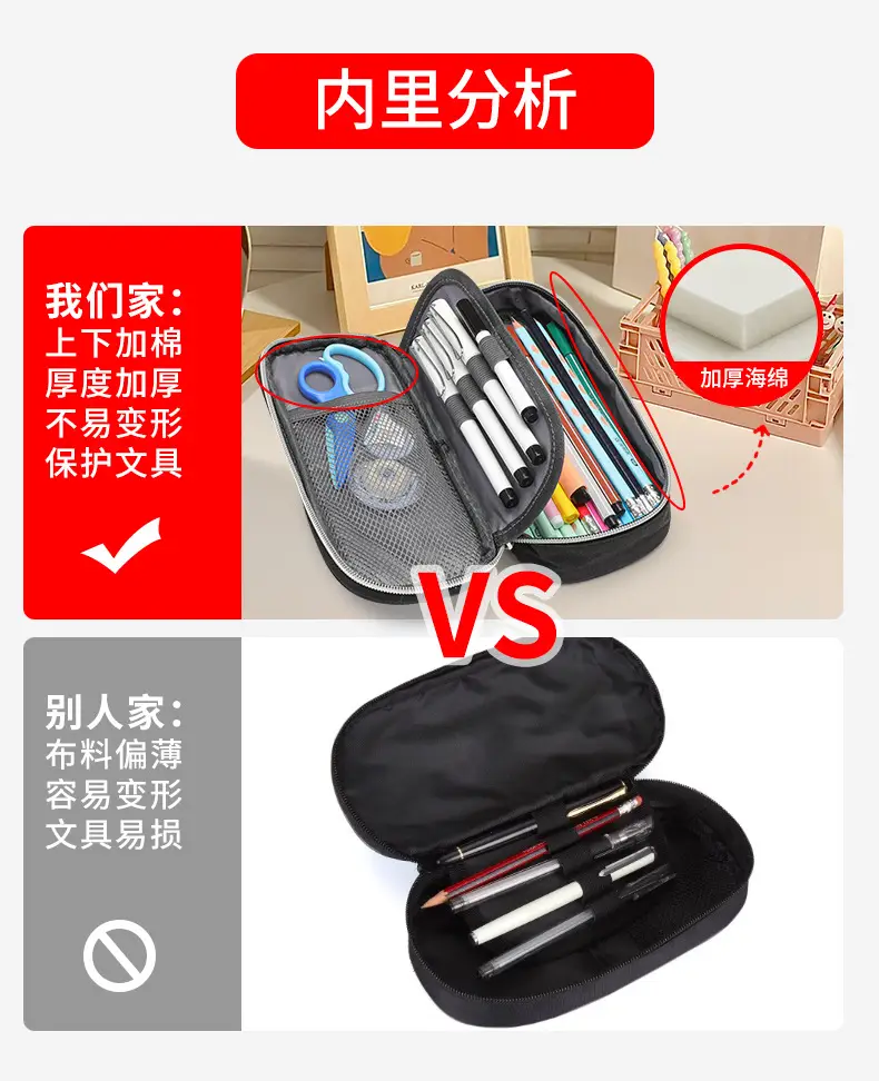 Cross-border factory wholesale my world game student large capacity pencil case stationery bag wilderness pencil case — feature 10