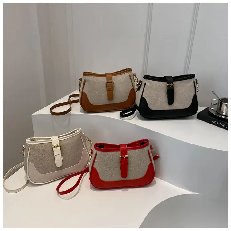 Underarm Bag Women's Shoulder Crossbody Light Grey — feature 18