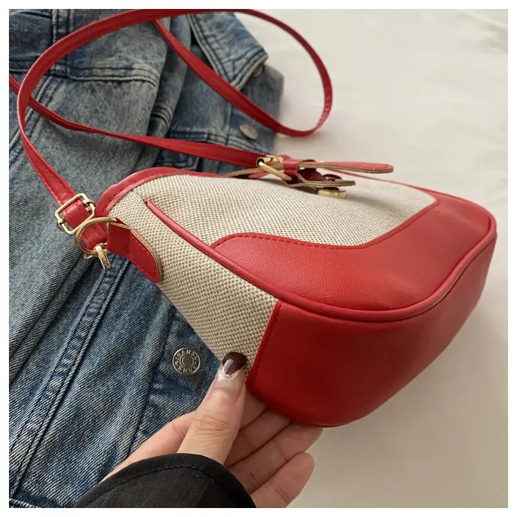 Underarm Bag Women's Shoulder Crossbody Light Grey — feature 20
